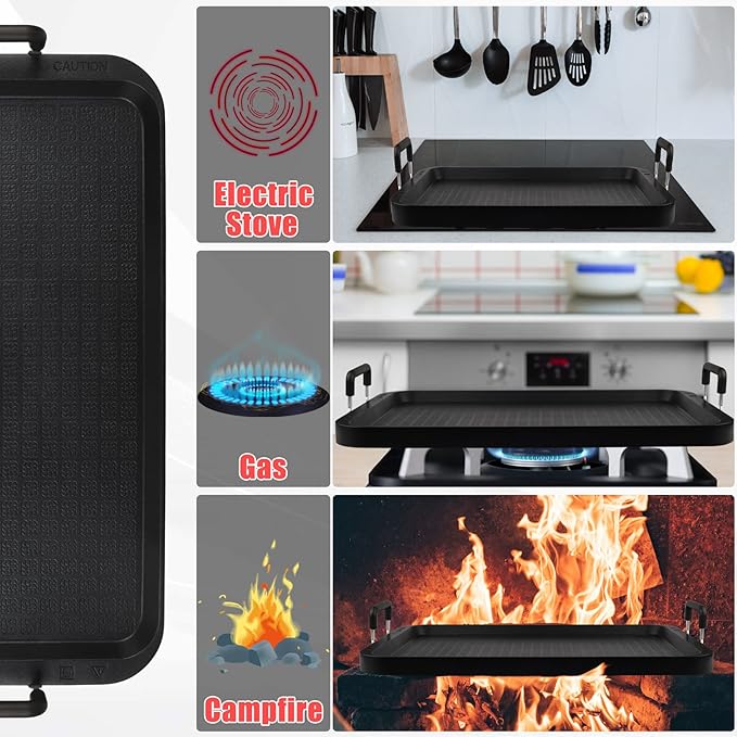 Vayepro Stove Top Flat Griddle