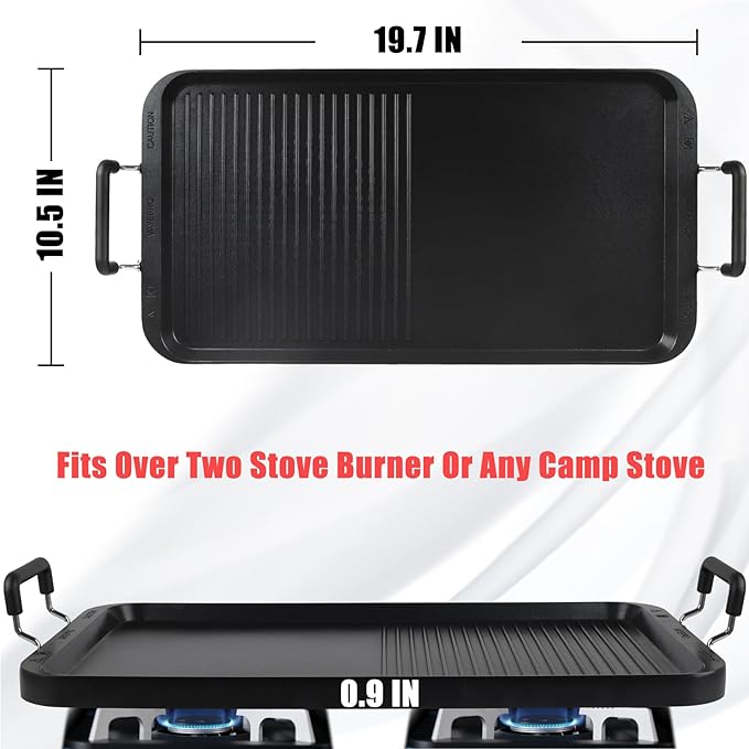 Vayepro Stove Top Flat Griddle